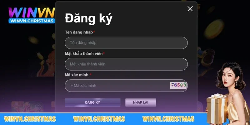 Hướng dẫn cách đăng ký tài khoản hội viên WINVN